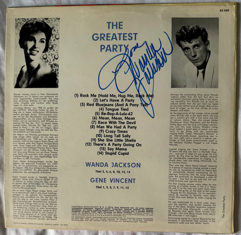 Front cover of Jackson / Vincent – The Greatest Party