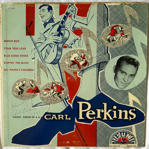 Front cover of Carl Perkins – Dance Album Of Carl Perkins