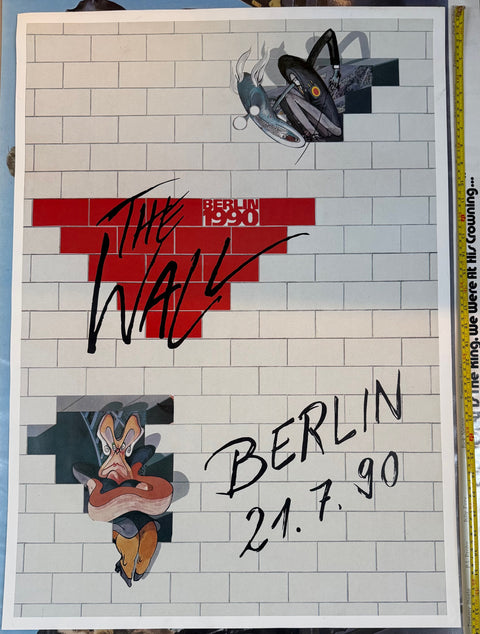 Pink Floyd "The Wall" Berlin movie poster