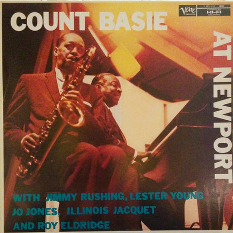 Front cover of Count Basie – At Newport, Verve Records, Japan, 1978