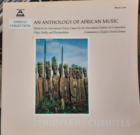 Front cover of Cushites – Ethiopia II - Cushites, Bärenreiter-Musicaphon, Germany, 1970