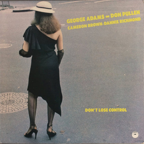 Front cover of George Adams - Don Pullen – Don't Lose Control, Soul Note, Italy, 1980