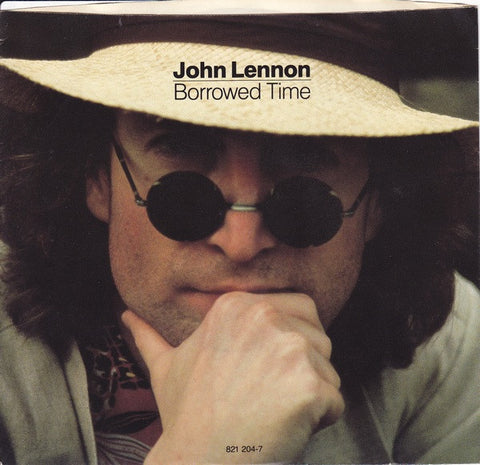Front cover of John Lennon – Borrowed Time, Polydor, US, 1984