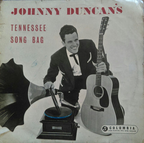 Front cover of Johnny Duncan – Johnny Duncan's Tennessee Song Bag, Columbia, UK, 1957