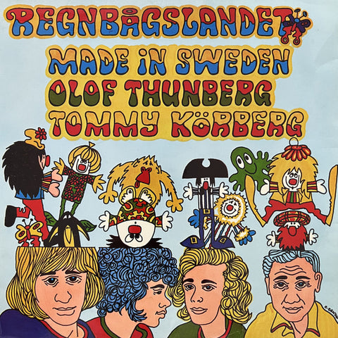 Front cover of Made In Sweden – Regnbågslandet, SR Records, Sweden, 1970