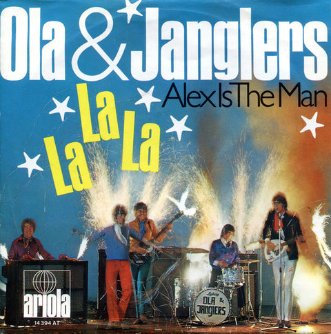 Front cover of Ola & Janglers – La La La / Alex Is The Man, Ariola, Germany, 1969