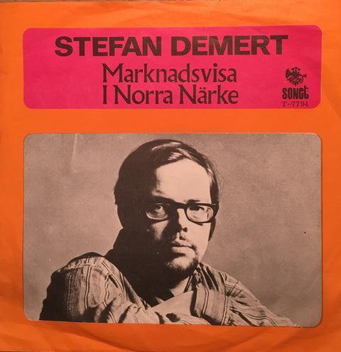 Front cover of Stefan Demert – Marknadsvisa, Sonet, Sweden, 1970