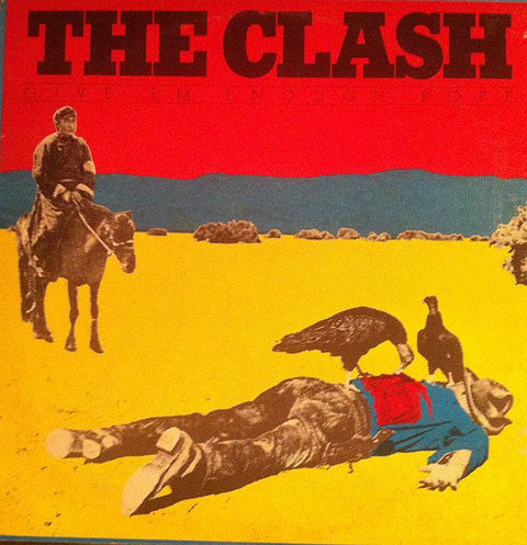 Front cover of The Clash – Give 'Em Enough Rope, Epic, Canada