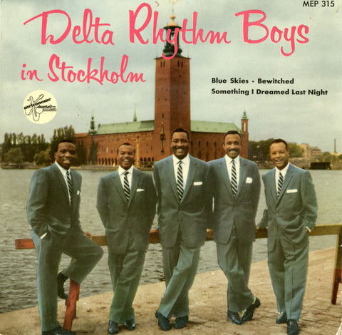 Front cover of Delta Rhythm Boys – Delta Rhythm Boys In Stockholm, Metronome, Sweden, 1957