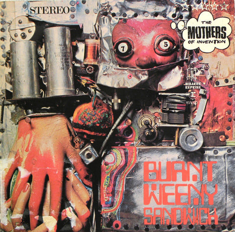 Front cover of The Mothers Of Invention – Burnt Weeny Sandwich, Reprise Records, Germany, 1970