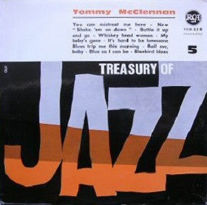 Front cover of Tommy McClennan – Treasury Of Jazz 5, RCA, France, 1961