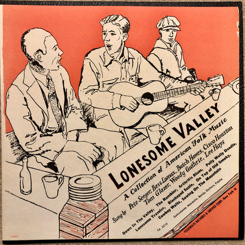 Front cover of Various – Lonesome Valley, Folkways Records, US, 1951