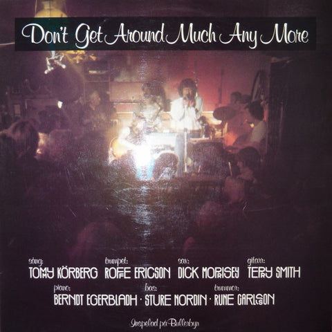 Front cover of Various – Don't Get Around Much Anymore, Grammofonverket, Sweden, 1975
