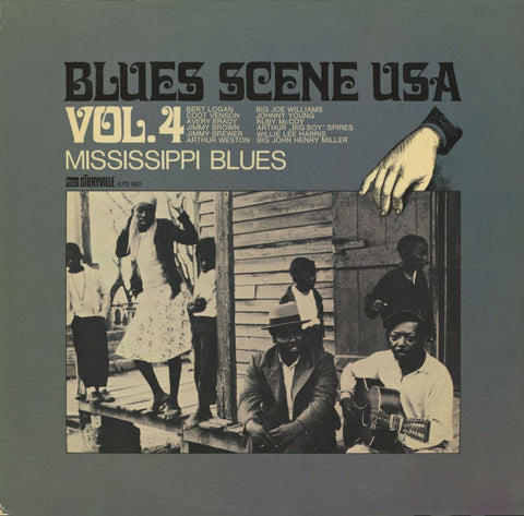 Front cover of Various – The Mississippi Blues, Storyville, Germany
