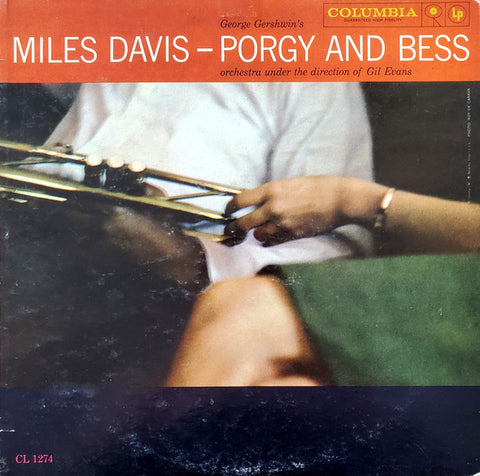Front cover of Miles Davis – Porgy And Bess, Columbia, US, 1959