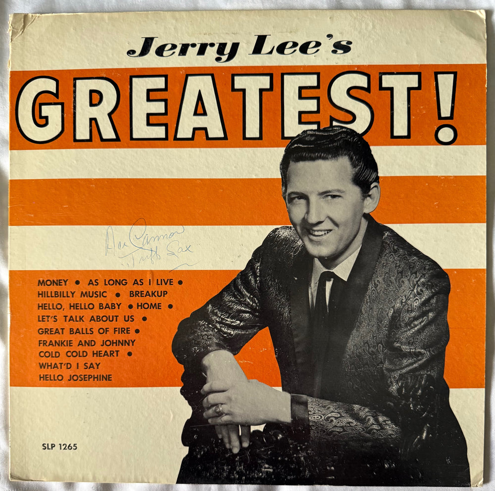 Front cover of Jerry Lee Lewis – Jerry Lee's Greatest!
