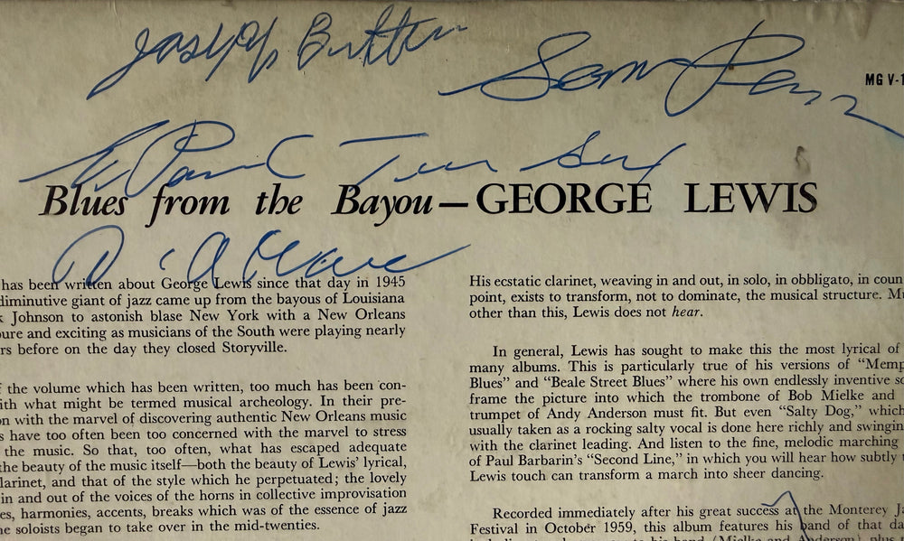 George Lewis And His Orchestra – Blues From The Bayou, image 3