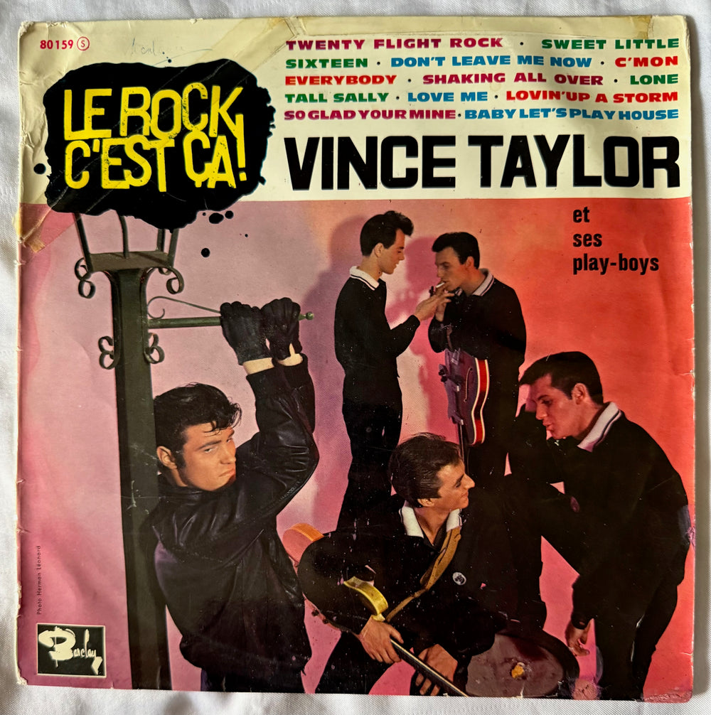 Front cover of Vince Taylor Et Ses Playboys – Le Rock C'est Ça !