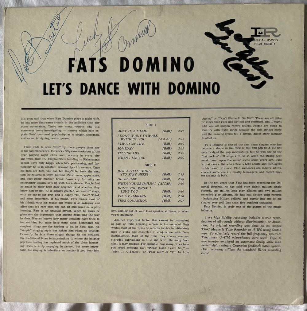 Fats Domino – Let's Dance With Domino, image 2