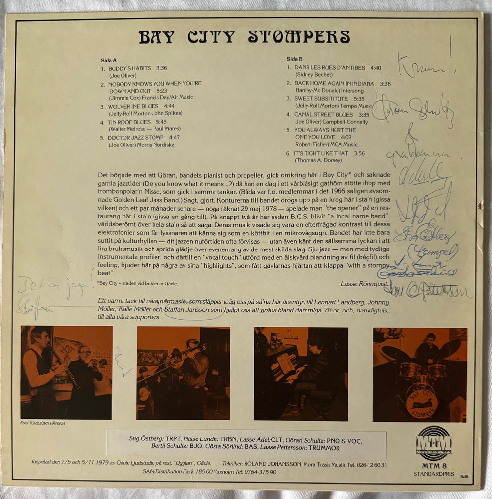 Front cover of Bay City Stompers – Live På "Ugglan"