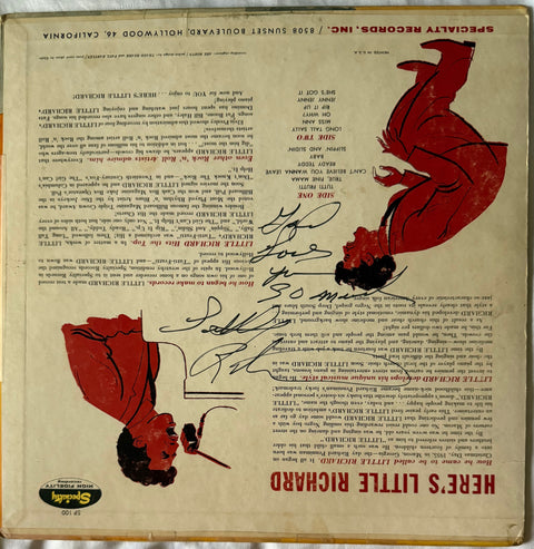 Front cover of Little Richard – Here's Little Richard