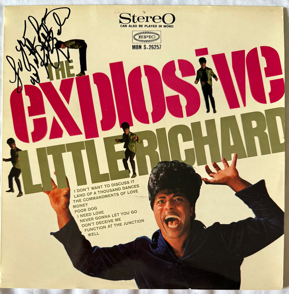 Front cover of Little Richard – The Explosive Little Richard