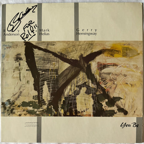 Front cover of Ray Anderson - Mark Helias - Gerry Hemingway – You Be
