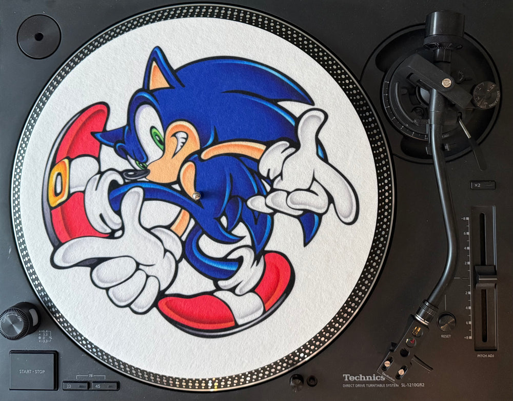 Vintage Sonic The Hedgehog Slipmat