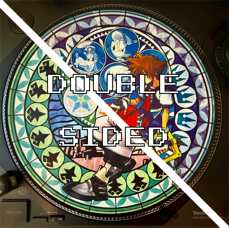 Kingdom Hearts Double Sided Felt Slipmat