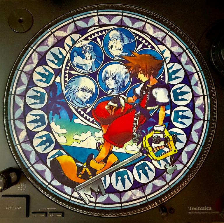 Kingdom Hearts Double Sided Felt Slipmat
