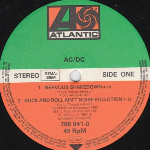 AC/DC – Nervous Shakedown, image 3
