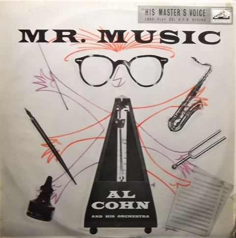 Front cover of Al Cohn And His Orchestra – Mr. Music, His Master's Voice, UK, 1956