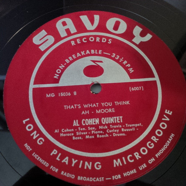 Al Cohn Quintet – Al Cohn Quintet, image 4