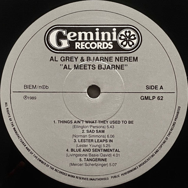 Al Grey & Bjarne Nerem – Al Meets Bjarne, image 3