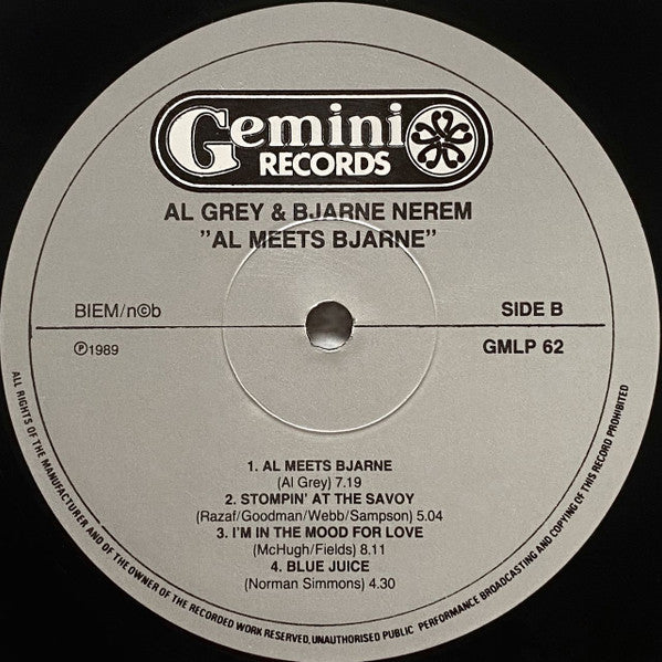 Al Grey & Bjarne Nerem – Al Meets Bjarne, image 4