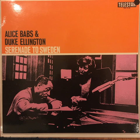 Front cover of Alice Babs & Duke Ellington – Serenade To Sweden, Telestar, Sweden, 1966