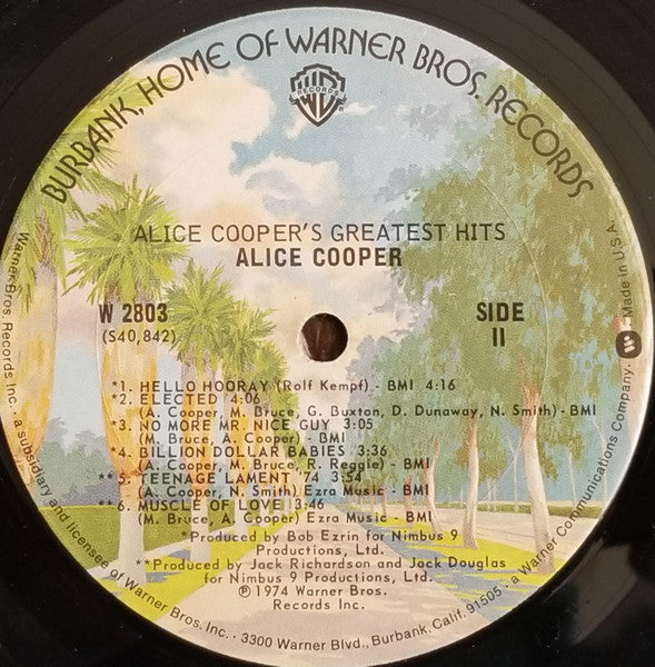 Alice Cooper – Alice Cooper's Greatest Hits, image 4