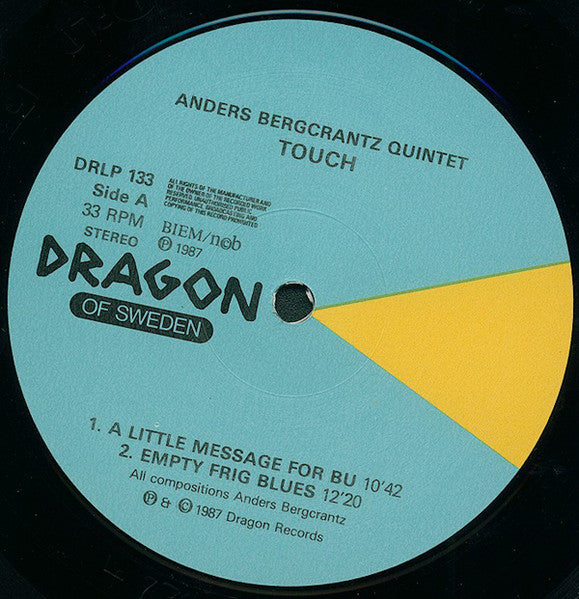 Anders Bergcrantz Quintet – Touch, image 3
