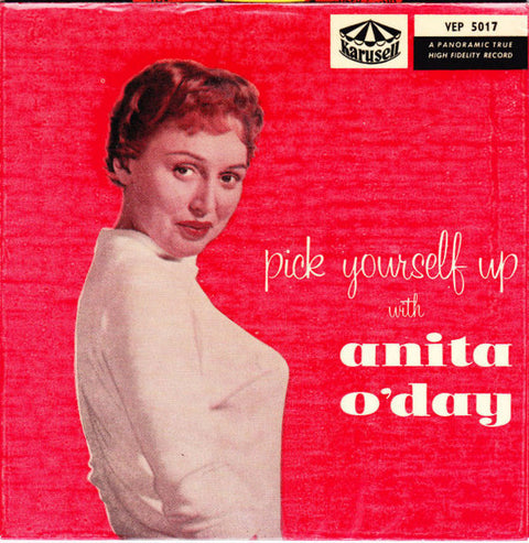 Front cover of Anita O'Day – Pick Yourself Up With Anita O'Day 1, Karusell, Sweden, 1959