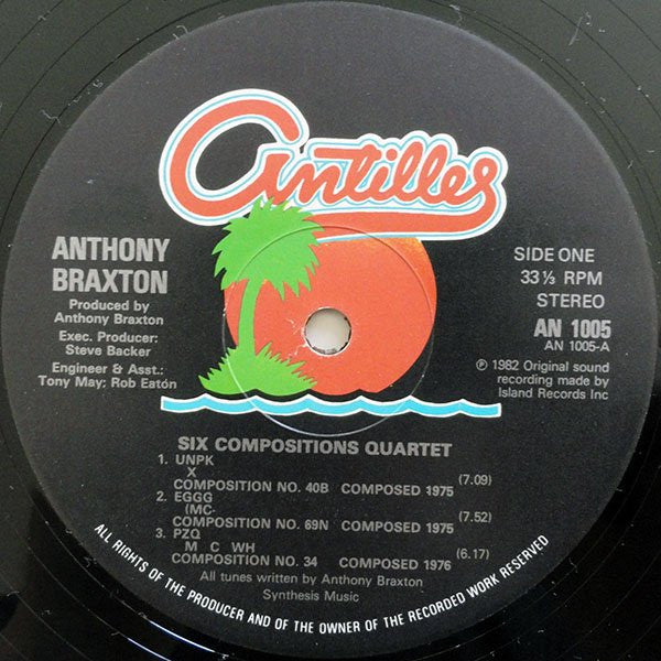 Anthony Braxton – Six Compositions: Quartet, image 3