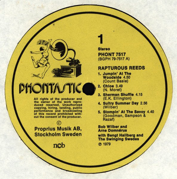 Arne Domnèrus & Bob Wilber – Rapturous Reeds, image 3