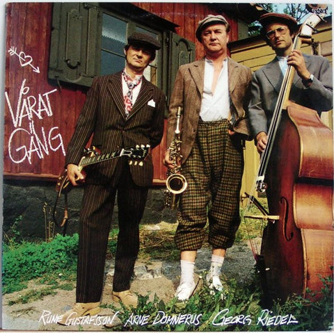 Front cover of Arne Domnerus, Rune Gustafsson & Georg Riedel – Vårat Gäng, Sonet, Sweden, 1979