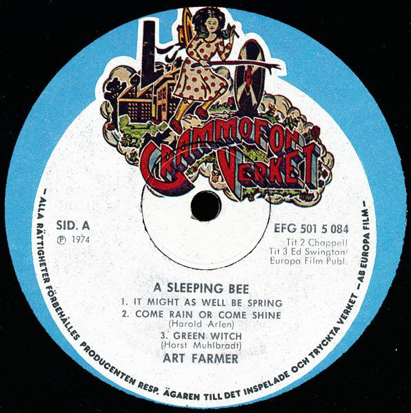 Art Farmer – A Sleeping Bee, image 3