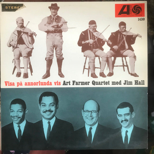 Front cover of Art Farmer Quartet med Jim Hall – Visa på annorlunda vis, Atlantic, Sweden, 1964