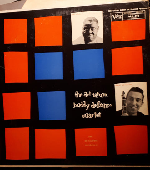 Front cover of Art Tatum, Buddy DeFranco – The Art Tatum - Buddy De Franco Quartet, Verve Records, US, 1958
