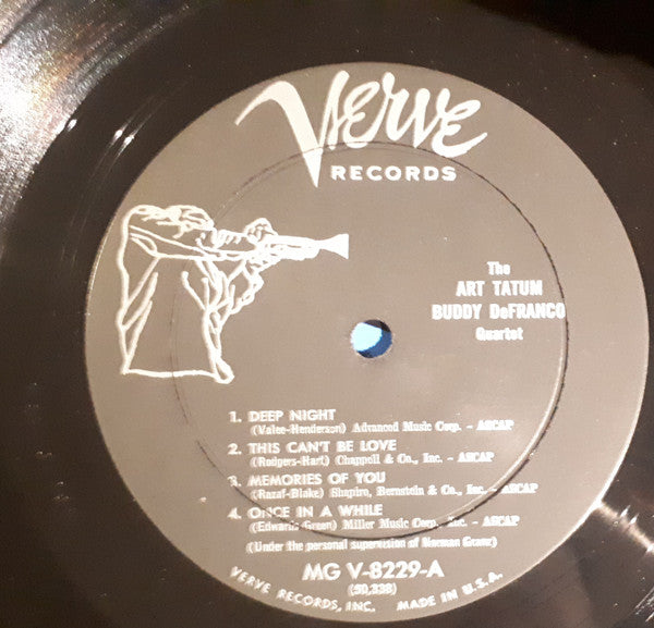 Art Tatum, Buddy DeFranco – The Art Tatum - Buddy De Franco Quartet, image 3
