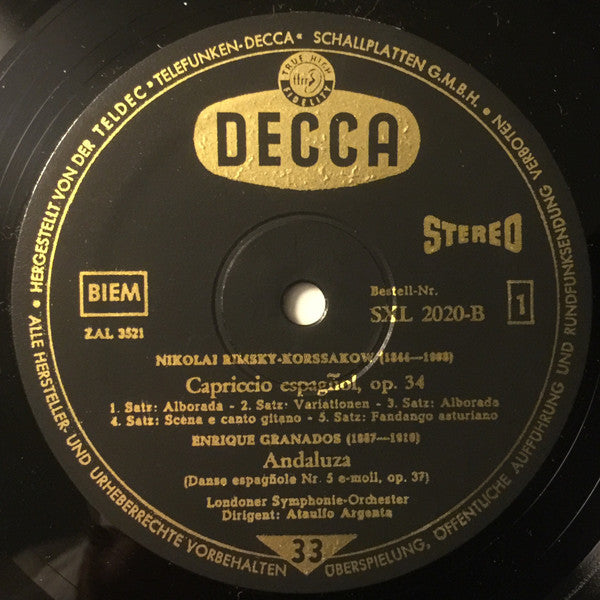 Argenta, Londoner Symphonie-Orchester – España, image 5