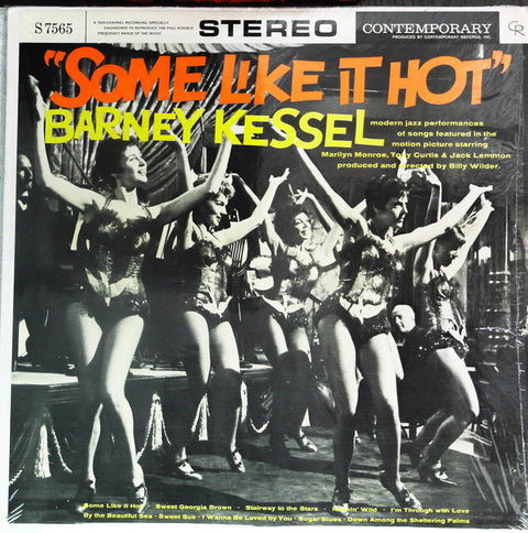 Front cover of Barney Kessel – Some Like It Hot, Contemporary Records, US