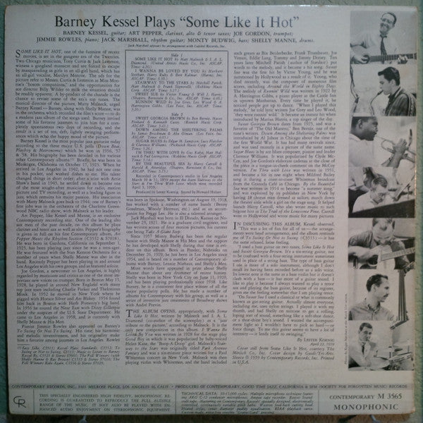 Barney Kessel – Some Like It Hot, image 2