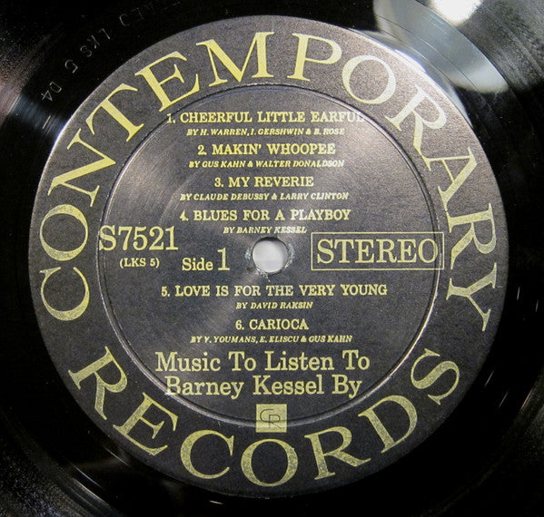 Barney Kessel – Music To Listen To Barney Kessel By, image 3